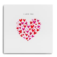 I Love You - heart of hearts Card