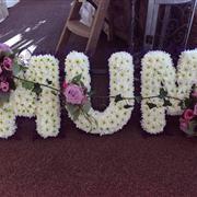 Rustic MUM Tribute - Deluxe Ribbon 