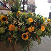 Sunset Casket Spray 