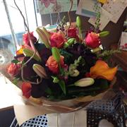 Calla Lily &amp; Rose Bouquet
