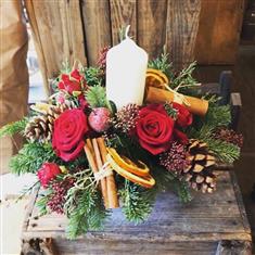 Terracotta Pot Candle Arrangement