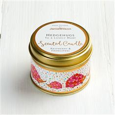 Janie Wilson Scented Candle - Hedgehugs Lovely Mum