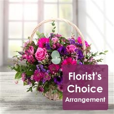 Florist Choice Basket Arrangement 