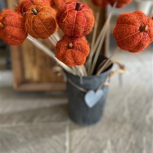 Sisal Pumpkin Pick