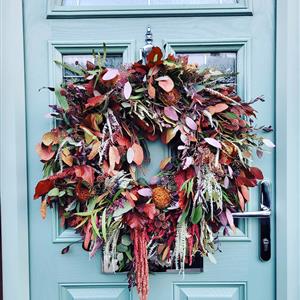 Autumnal Door Wreath