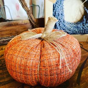 Pumpkin - Orange Fabric Pumpkin