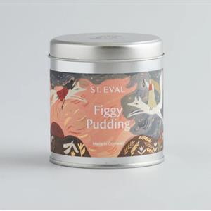 St Eval Figgy Pudding Christmas Candle