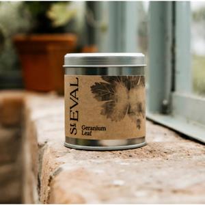 St Eval Geranium Scented Tin Candle