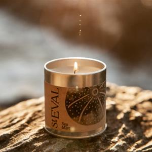 St Eval Sea Mist Scented Tin Candle