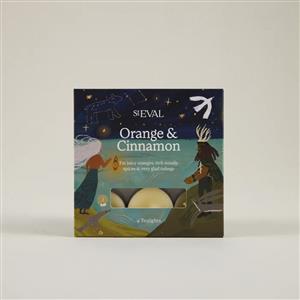 Orange and Cinnamon Tealights