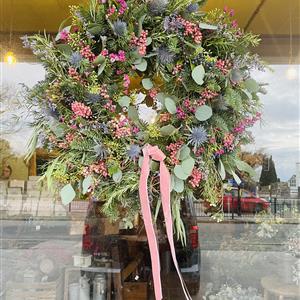 Thistle Berry Door Wreath