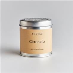 Citronella Scented Tin Candle