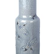 Ceramic Dragonfly Vase (Blue)