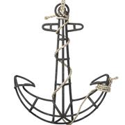 Iron Anchor with Rope Hanging Decoration