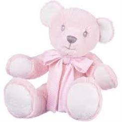 Mini Hug a Boo Baby Girl Bear - Pink